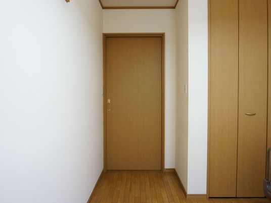 清潔な洋室のドア