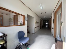 明るい廊下