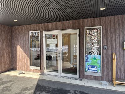 明るいエントランス