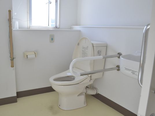 バリアフリーのトイレ