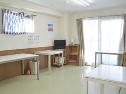 明るい部屋の様子