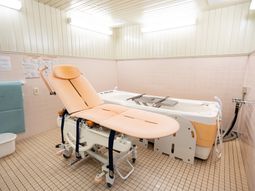 機能的な設備の浴室