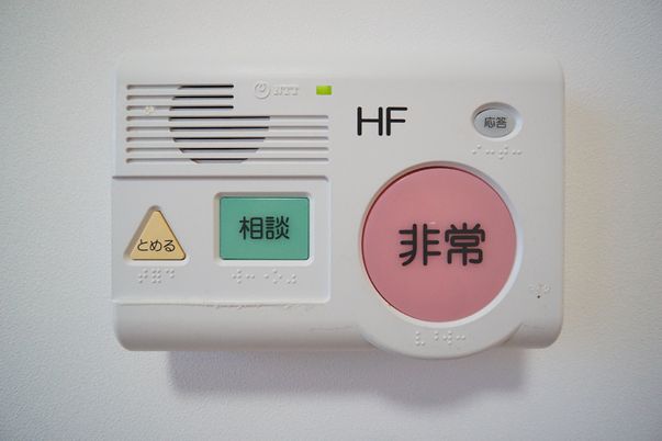 通話装置のクローズアップ