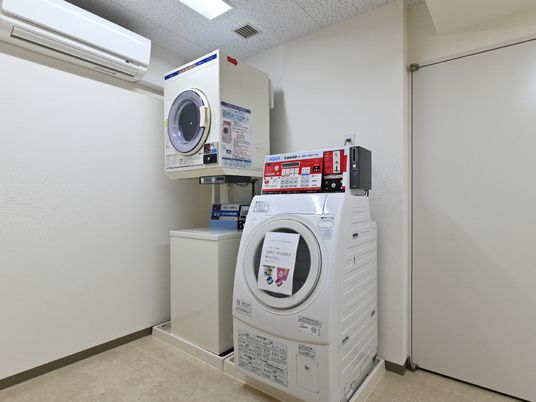 設備整った洗濯室