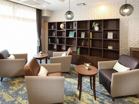 居心地の良いラウンジ空間