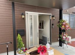 エントランス飾り付け