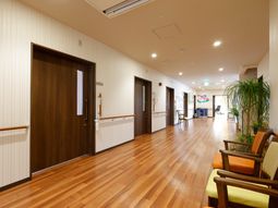 清潔な廊下の様子