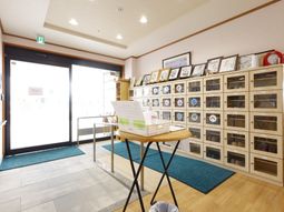 エントランスのインテリア