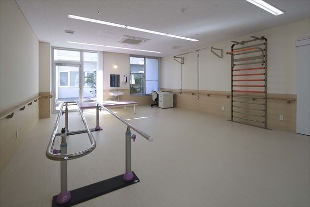 広々とした機能訓練室