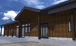 木造の建物外観