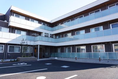 快適な居住空間のエントランス