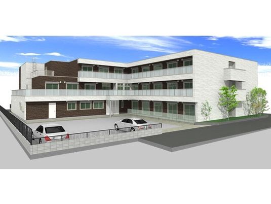 現代的なデザインの建物外観