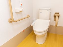 バリアフリー対応のトイレ