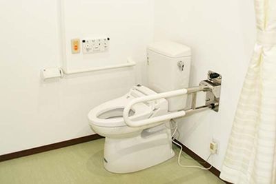 安心のバリアフリー設備トイレ