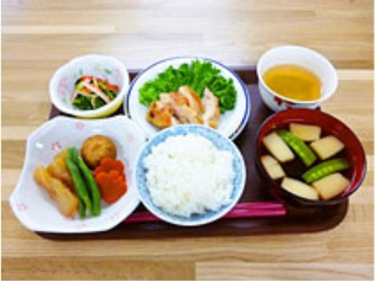 健康的な和食の一例