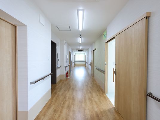 清潔な廊下デザイン