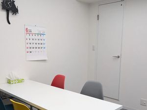 面談用の小部屋  