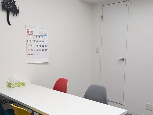 面談用の小部屋  