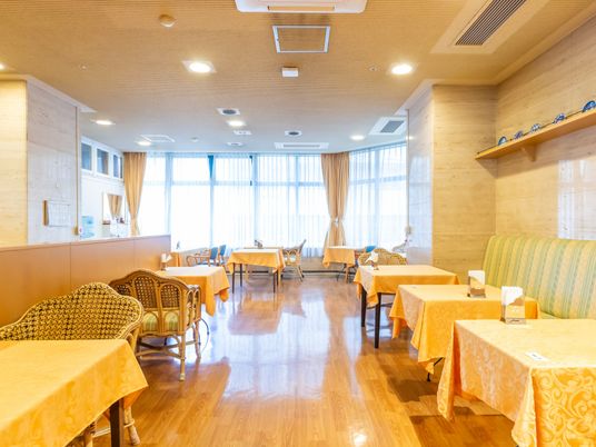 開放感ある食堂