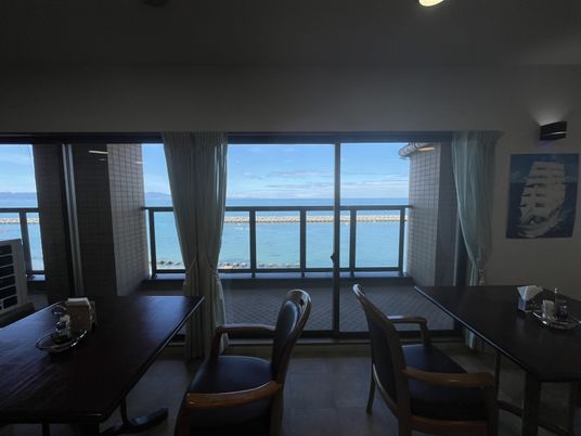 海が見える眺望の部屋