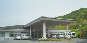 ゆったりしたエントランス