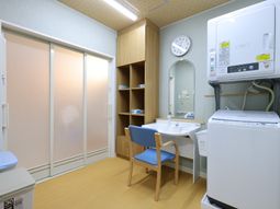 清潔な居室内の配置