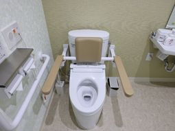 快適な設備が整うトイレ