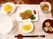 和風の健康的な食事