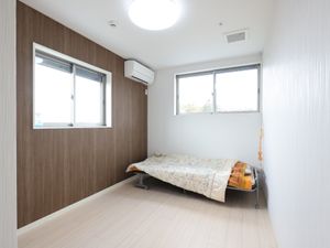 シンプルな居室空間
