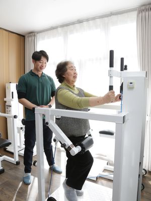 運動支援の瞬間