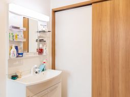 清潔感のある洗面台