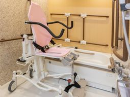 機能的な浴室設備