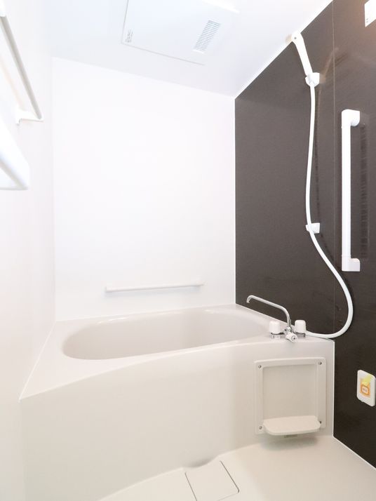 快適な浴室の一角