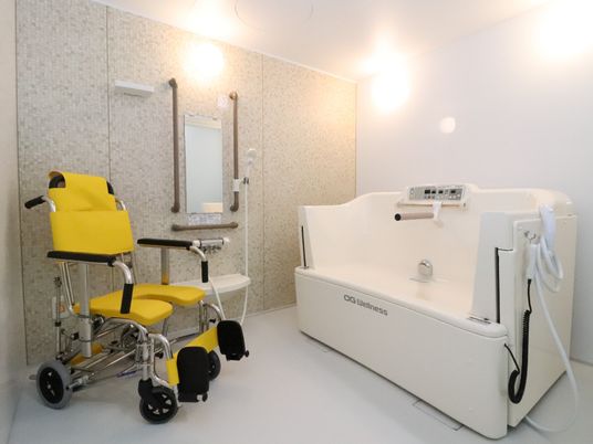 バリアフリー浴室施設