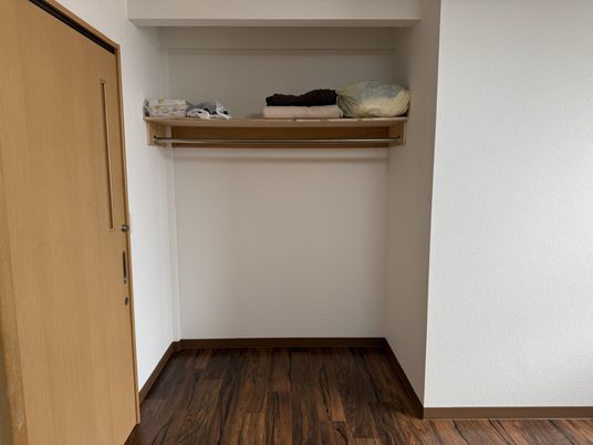 クローゼットの部屋