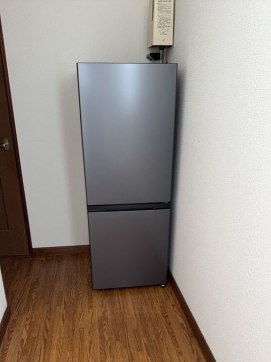 設置された冷蔵庫