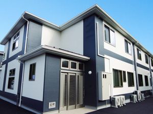 新しい施設の外観