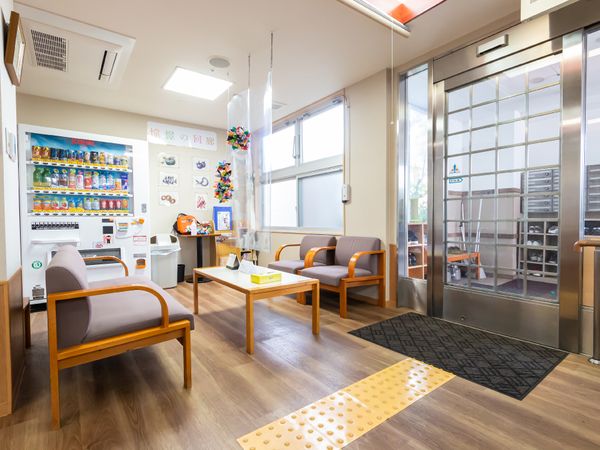 快適な待合室の様子