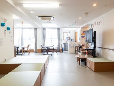広々とした共有スペース