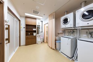 洗濯設備のある空間  