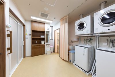 洗濯設備のある空間  