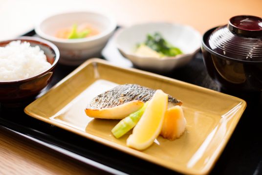 栄養満点の和食提供