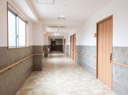 清潔感のある廊下