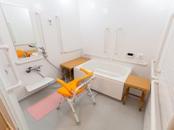 バリアフリー風呂設備