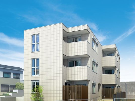 現代的な建物の外観