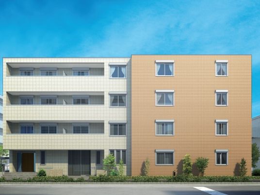 清潔感ある建物の外観