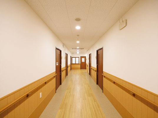 清潔な廊下の様子