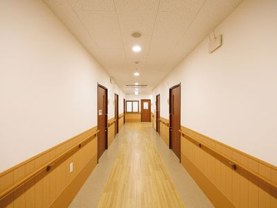 清潔な廊下の様子