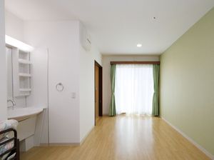 清潔な居室の内部風景