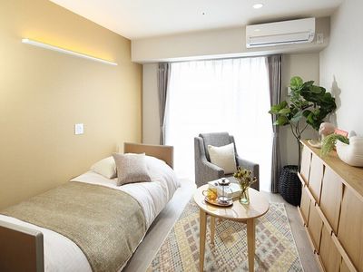 快適な居室の一角